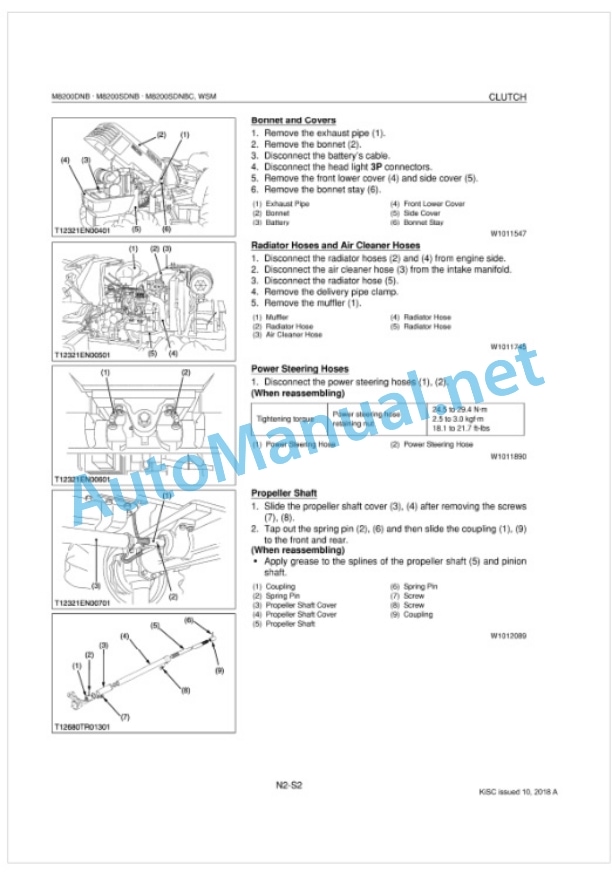 Kubota ME8200DNB(Supplement), ME8200SDNB, ME8200SDNBC Supplement Tractor Workshop Manual PDF-2