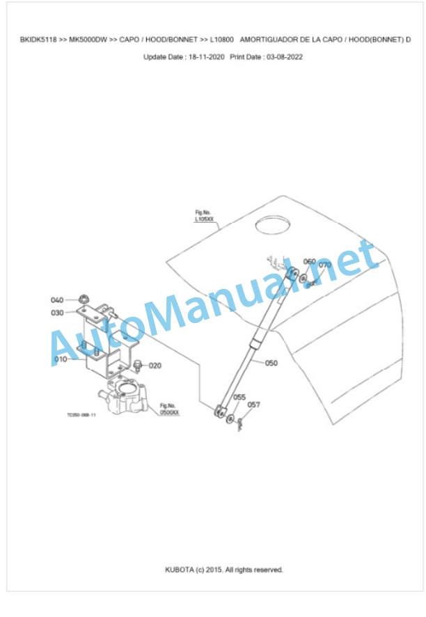 Kubota MK5000 Parts Manual PDF BKIDK5118-5