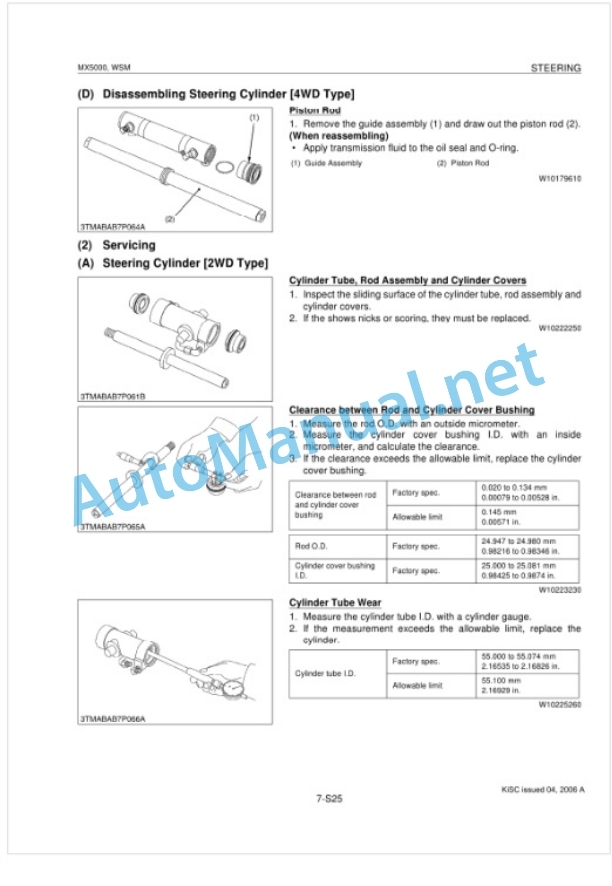 Kubota MX5000 Tractor Workshop Manual PDF-5