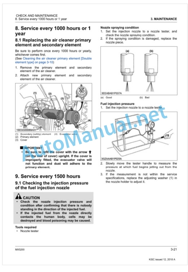 Kubota MX5200 Tractor Workshop Manual PDF-2