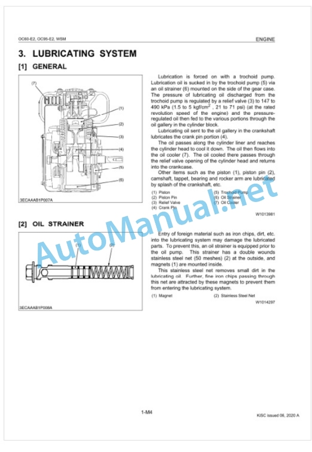 Kubota OC60-E2, OC95-E2 Diesel Engine Workshop Manual PDF-3