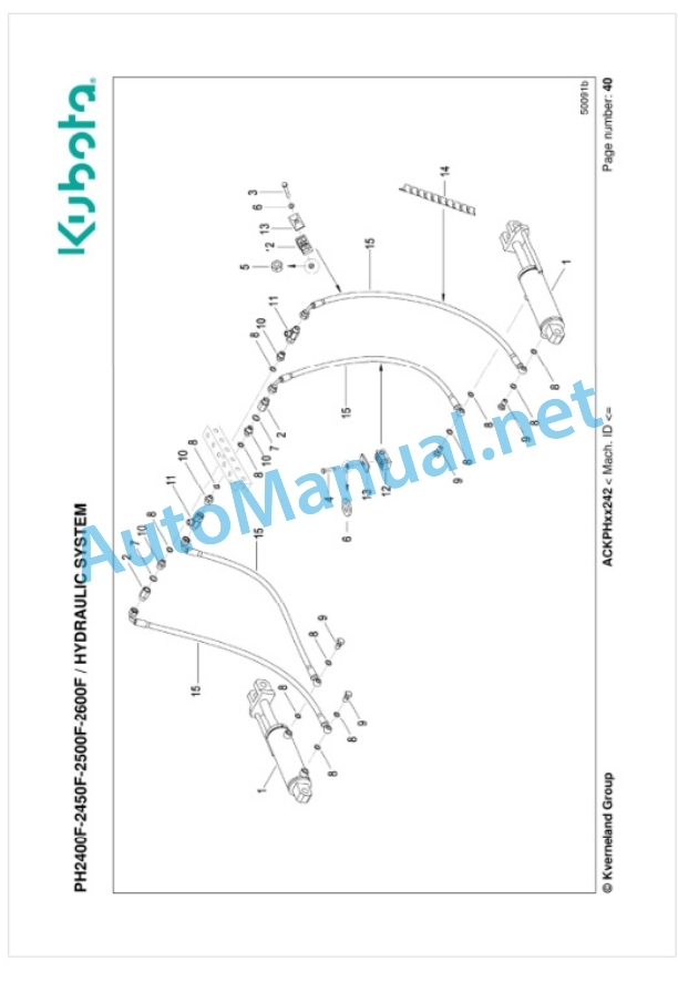 Kubota PH2400F-2450F-2500F-2600F Parts Manual PDF-4