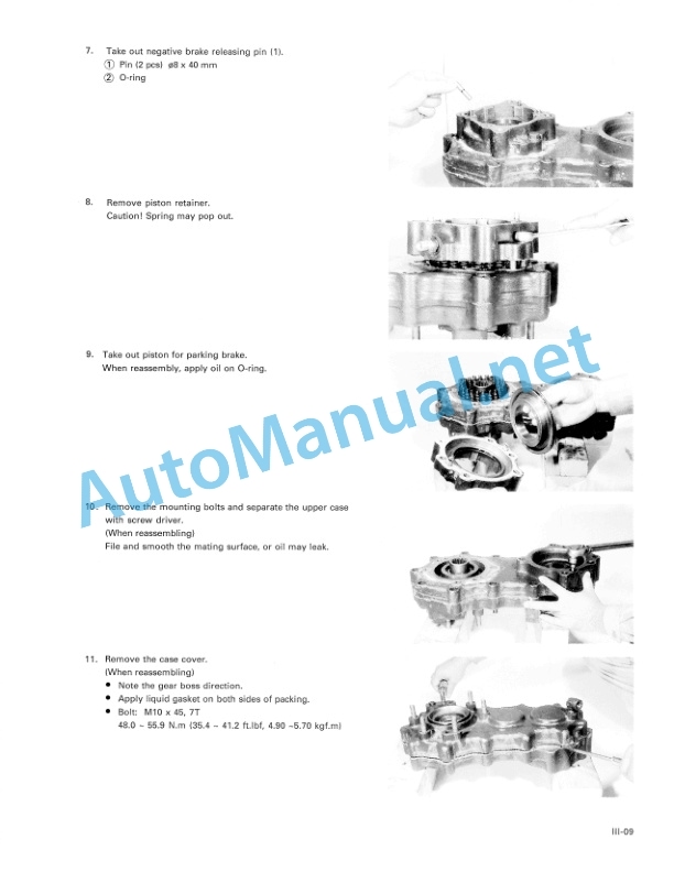 Kubota R510, R510B Wheel Loader Workshop Manual PDF-3