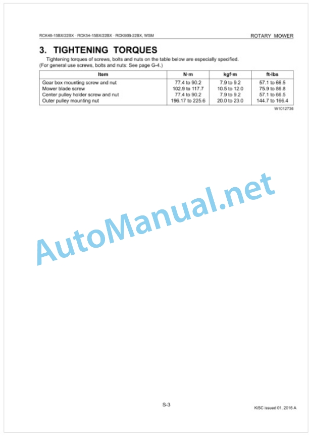 Kubota RCK48-15BX, RCK48-22BX, RCK54 Workshop Manual PDF-5