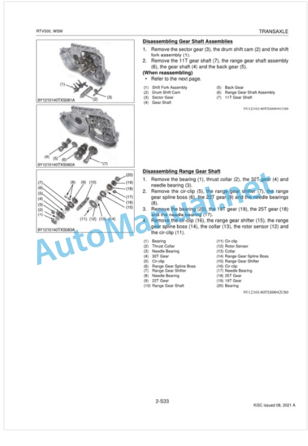 Kubota RTV500 Utility Vehicle Workshop Manual PDF-4