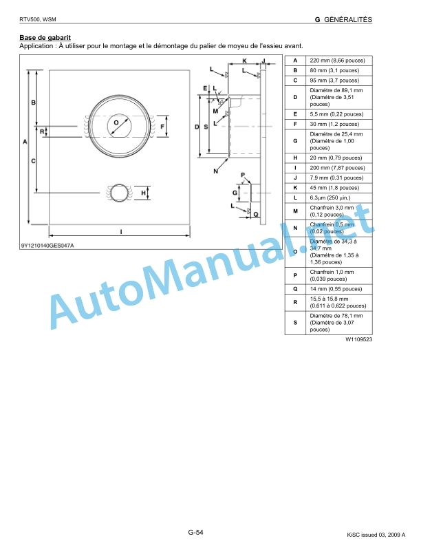 Kubota RTV500 Utility Vehicle Workshop Manual PDF FR-2