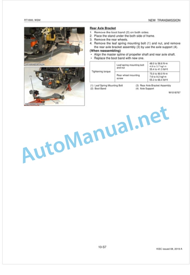 Kubota RTV900 Utility Vehicle Workshop Manual PDF-5