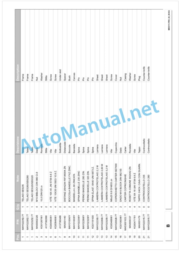 Kubota SE5235-5280-5320 Parts Manual PDF-3