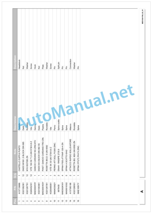 Kubota SE7195-7230-7280-7320 Parts Manual PDF-2