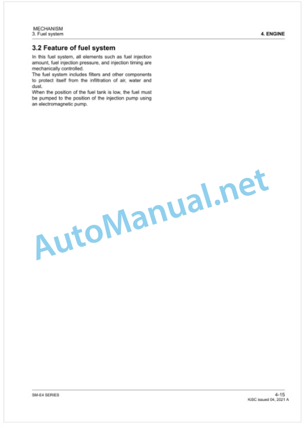 Kubota SM-E4 Series Diesel Engine Workshop Manual PDF-3