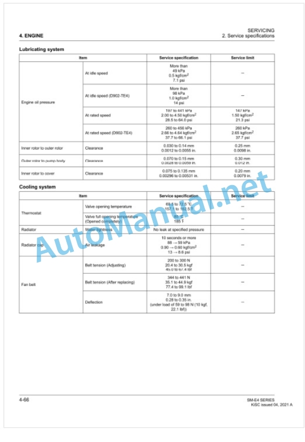 Kubota SM-E4 Series Diesel Engine Workshop Manual PDF-4