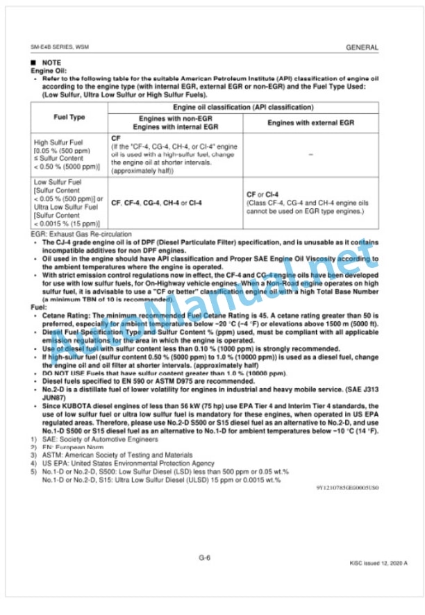 Kubota SM-E4B Series Diesel Engine Workshop Manual PDF-2