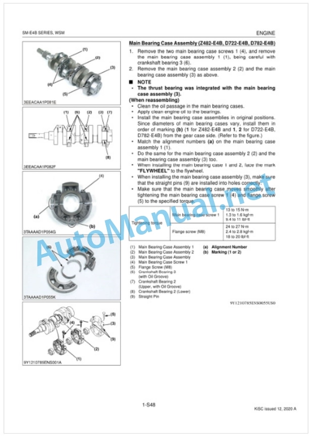 Kubota SM-E4B Series Diesel Engine Workshop Manual PDF-5