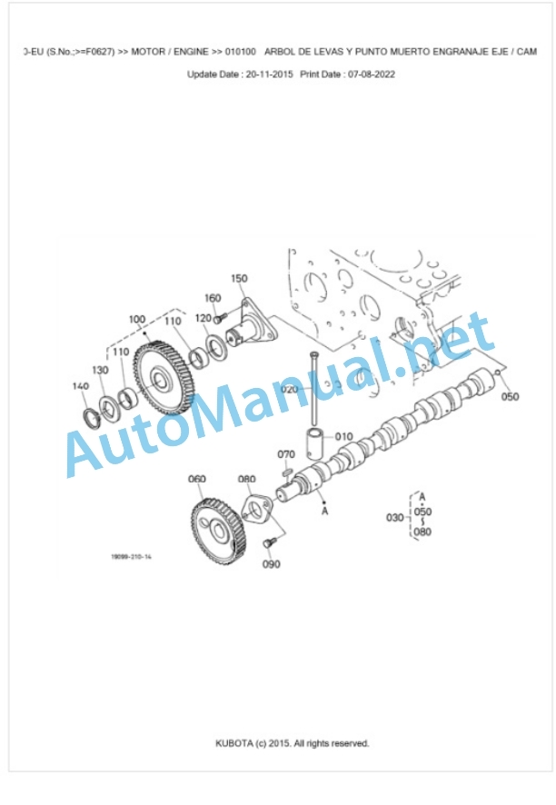 Kubota SQ-3200-EU Parts Manual PDF BKIDK0618-2