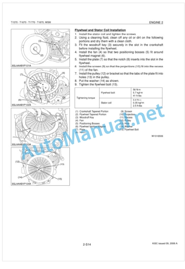 Kubota T1570, T1670, T1770, T1870 Workshop Manual PDF-3