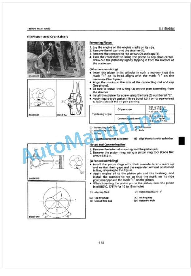 Kubota T1600H Workshop Manual PDF-4