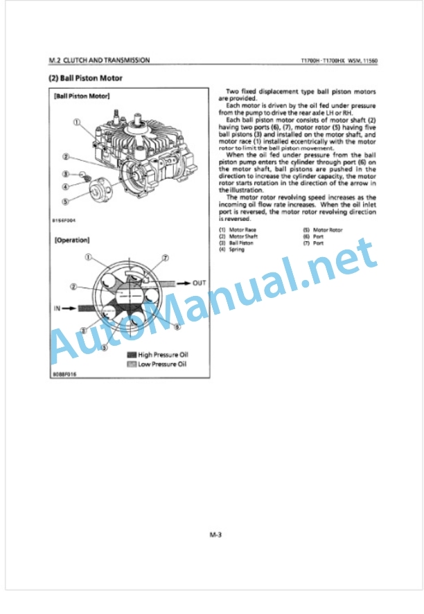 Kubota T1700H, T1700HX Workshop Manual PDF-3