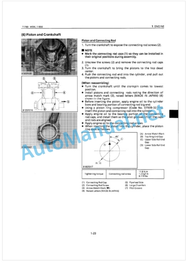 Kubota T1760 Workshop Manual PDF-3