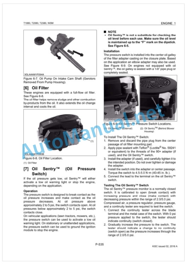 Kubota T1880, T2080, T2380 Workshop Manual PDF-3