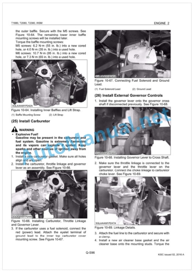 Kubota T1880, T2080, T2380 Workshop Manual PDF-5