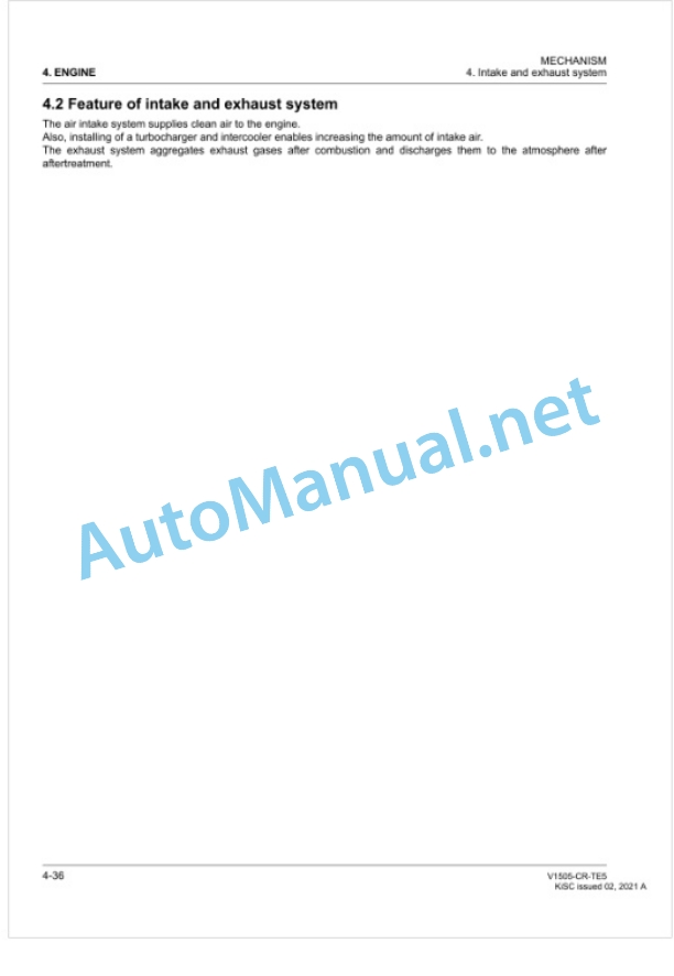 Kubota V1505-CR-TE5 Diesel Engine Workshop Manual PDF-3