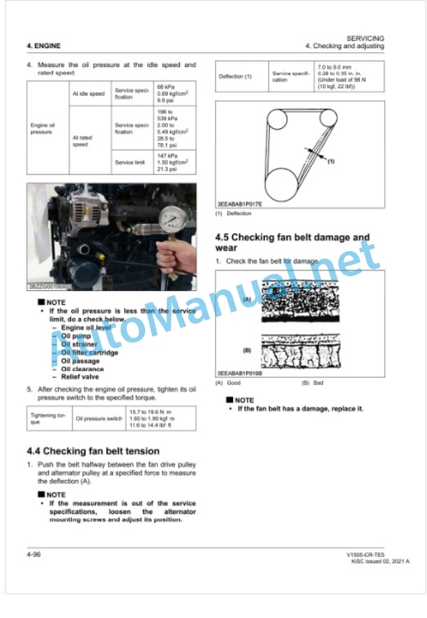 Kubota V1505-CR-TE5 Diesel Engine Workshop Manual PDF-4