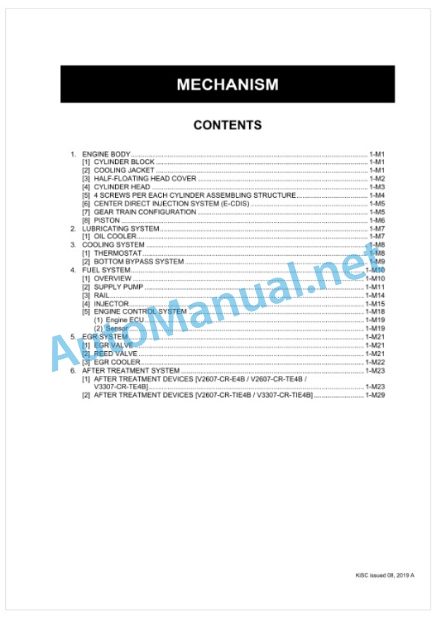 Kubota V2607-CR-E4B, V2607-CR-TE4B, V2607 Workshop Manual PDF-3