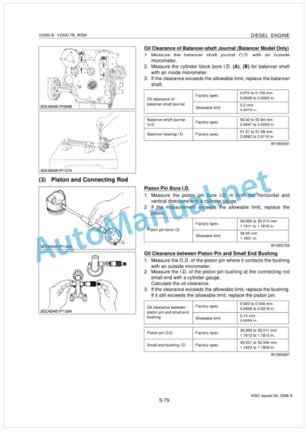 Kubota V3300-B, V3300-TB Diesel Engine Workshop Manual PDF-5