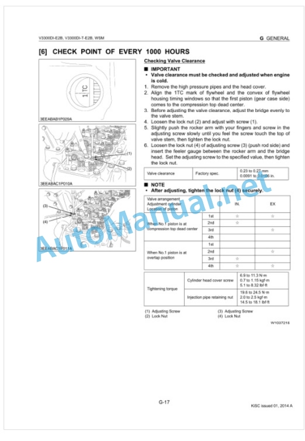 Kubota V3300DI-E2B, V3300DI-T-E2B Diesel Engine Workshop Manual PDF-2