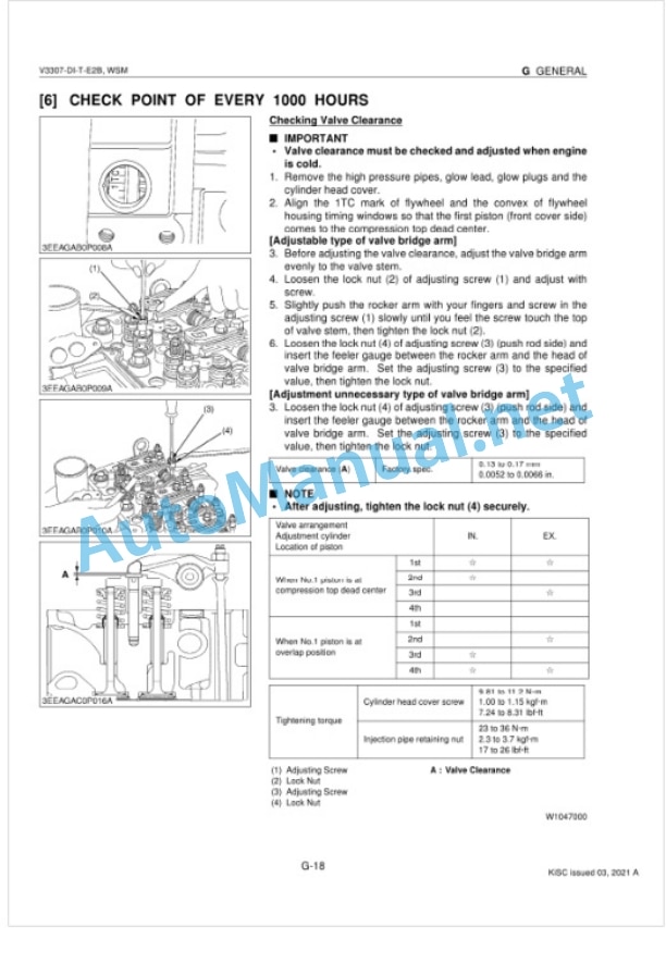 Kubota V3307-DI-T-E2B Diesel Engine Workshop Manual PDF-2