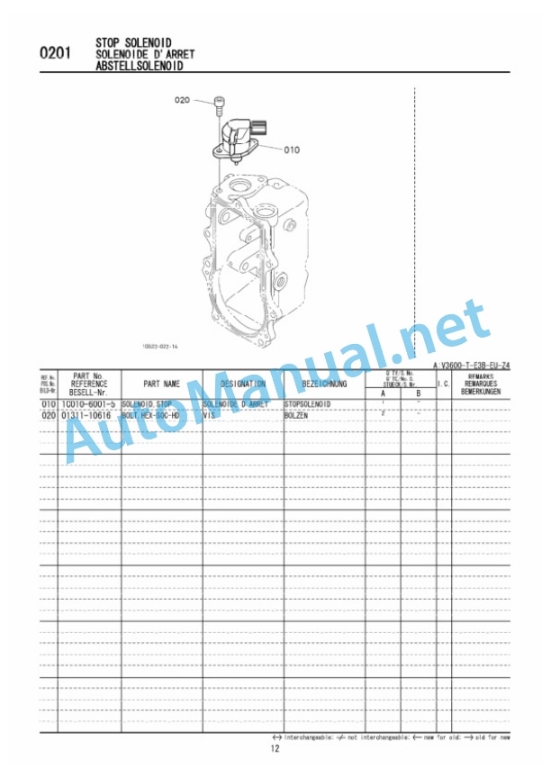 Kubota V3600-T-E3B-EU-Z4 Diesel Engine Parts Manual PDF-3