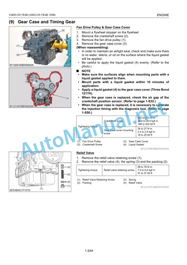 Kubota V3800-CR-TE4B, V3800-CR-TIE4B Common Rail System Workshop Manual PDF-5