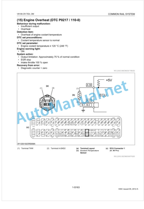 Kubota V6108-CR-TIE4 Common Rail System Diagnosis Manual-4