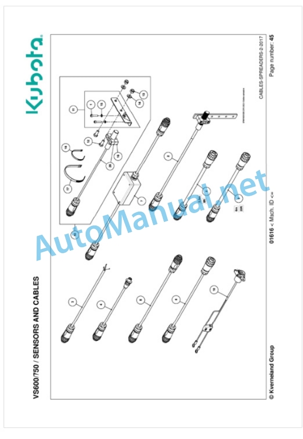 Kubota VS600, VS750 Parts Manual PDF-5