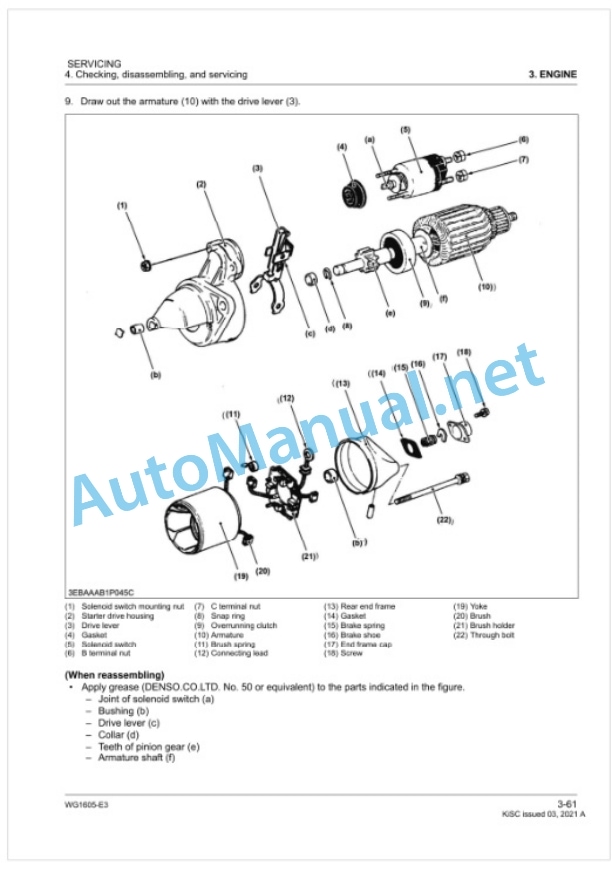 Kubota WG1605-E3 Gasoline, LPG, Natural Gas Engine Workshop Manual PDF-5