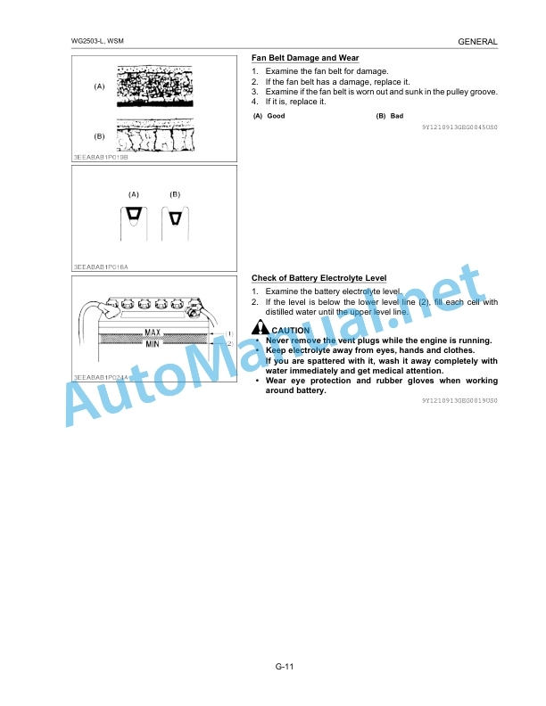 Kubota WG2503-L Still LPG Engine Workshop Manual PDF-2