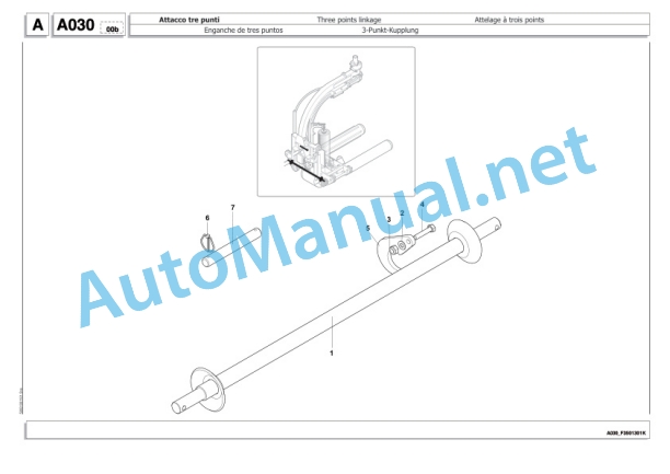 Kubota WR1250 J Bale Wrapper Parts Manual PDF-2