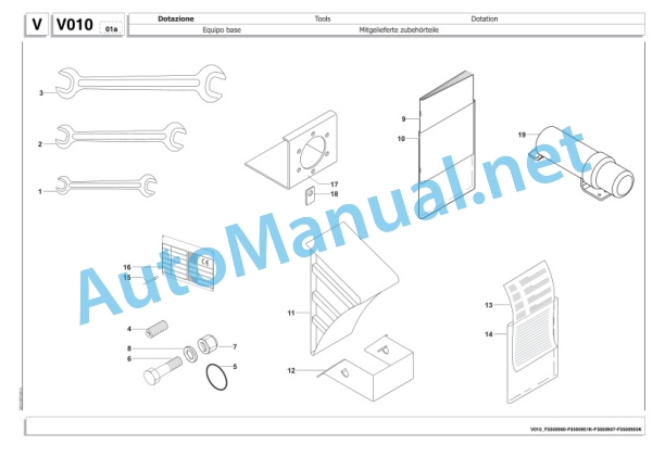 Kubota WR1850 C Bale Wrapper Parts Manual PDF-5