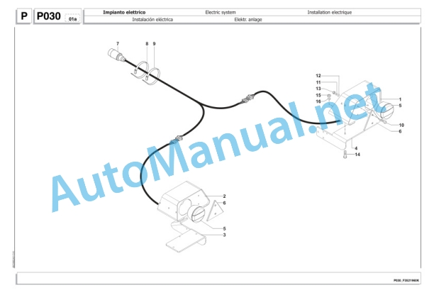 Kubota WR1850 J Bale Wrapper Parts Manual PDF-5