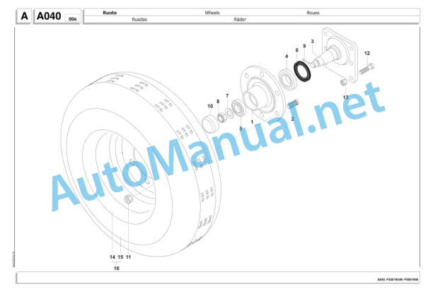 Kubota WR1850 J2 Bale Wrapper Parts Manual PDF-2