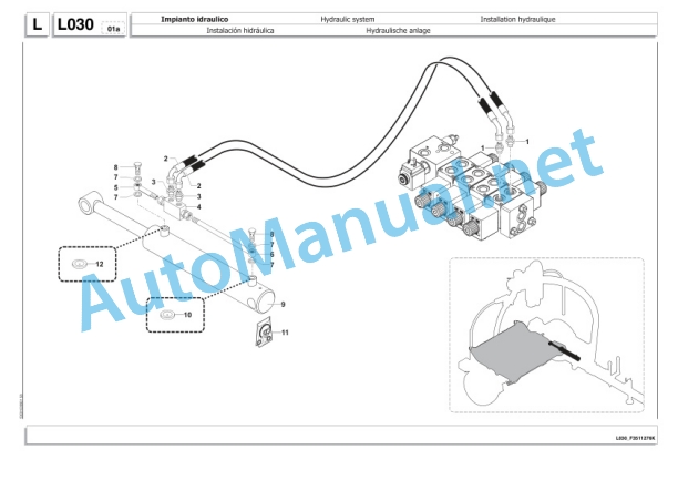 Kubota WR1850 J2 Bale Wrapper Parts Manual PDF-4