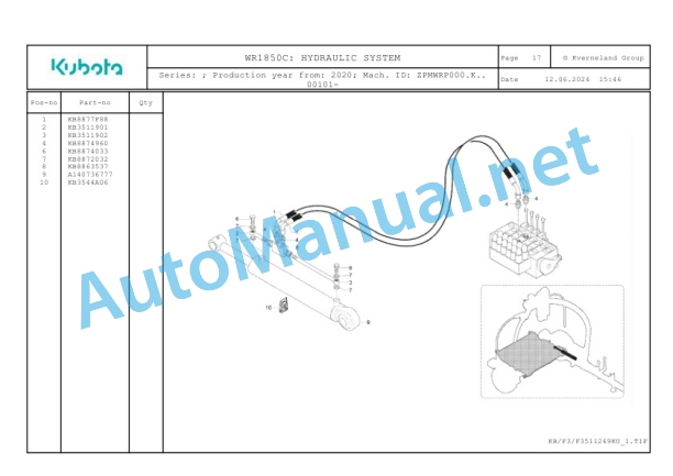 Kubota WR1850C Parts Manual PDF-4