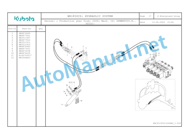 Kubota WR1850CS Parts Manual PDF-4