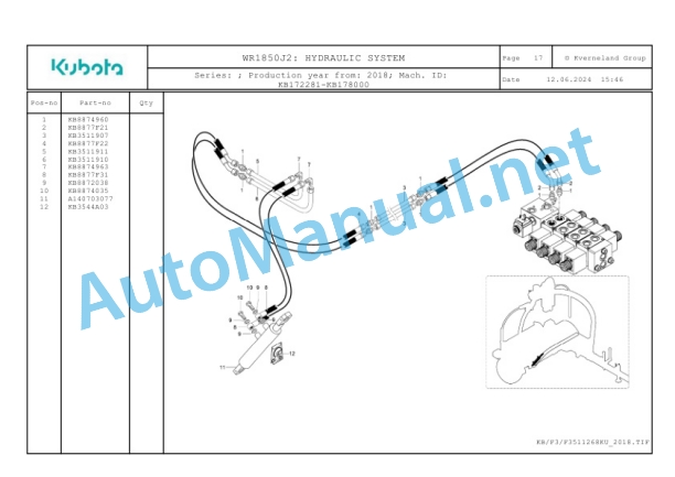 Kubota WR1850J2 Parts Manual PDF-4