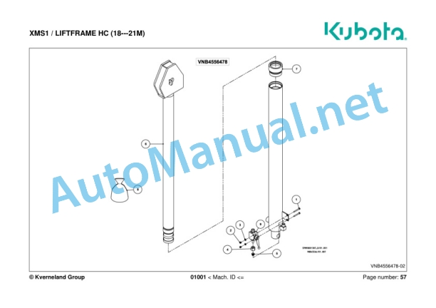 Kubota XMS1 Spraye Parts Manual PDF-3