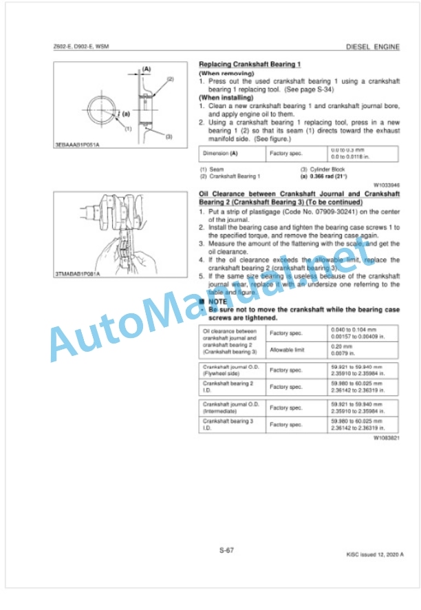 Kubota Z602-E, D902-E Diesel Engine Workshop Manual PDF-5