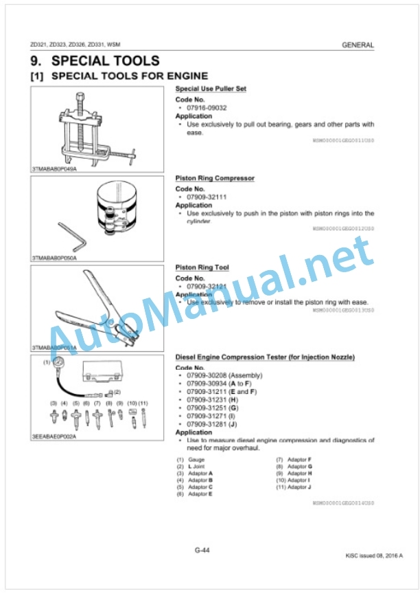 Kubota ZD321, ZD323, ZD326, ZD331 Workshop Manual PDF-2