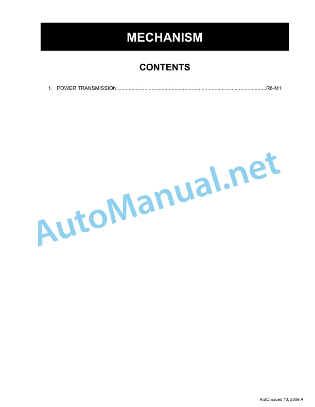 Kubota ZD326RP, ZD331RP Supplement Zero Turn Mower Workshop Manual PDF EN-4