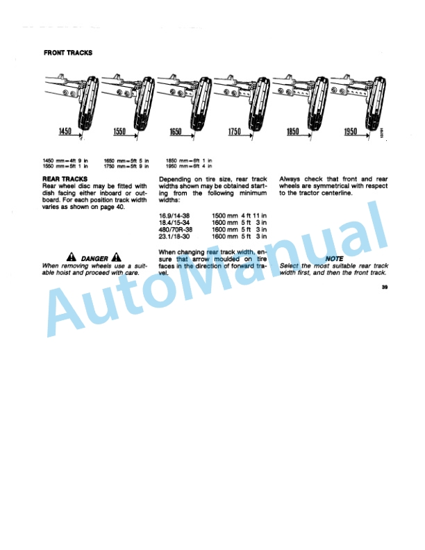 Fiatagri 110-90, 110-90DT Tractor Operation and Maintenance Manual 06910280 3 Fiatagri 110-90, 110-90DT Tractor Operation and Maintenance Manual 06910280 - Image 3