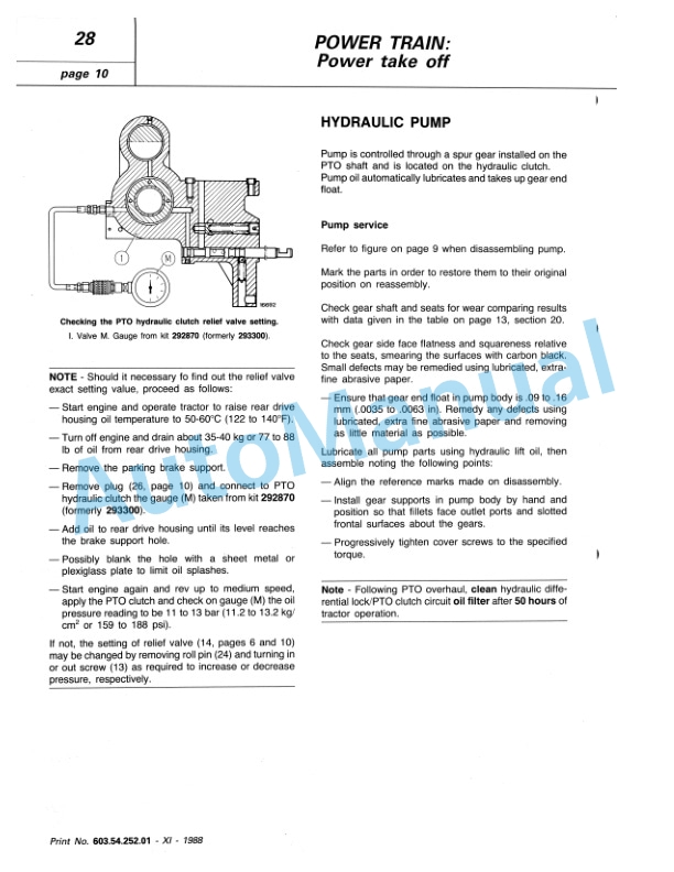 Fiatagri 115-90 Turbo, 130-90 Turbo, 140-90 Turbo, 160-90 Turbo, 180-90 Turbo Tractor Workshop Manual 06910089-3
